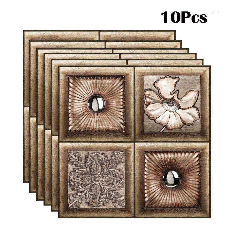10Pcs European Classical Pattern 3D Wall Sticker DIY Removable Tile Self-adhesive Waterproof Kitchen Bathroom Home Decoration1
10Pcs European Classical Pattern 3D Wall Sticker DIY Removable Tile Self-adhesive Waterproof Kitchen Bathroom Home Decoration1