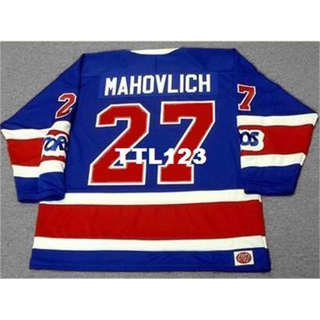 888s #27 FRANK MAHOVLICH Toronto Toros 1974 WHA Home Away Hockey Jersey or custom any name or number retro Jersey, Black
888s #27 FRANK MAHOVLICH Toronto Toros 1974 WHA Home Away Hockey Jersey or custom any name or number retro Jersey, Black