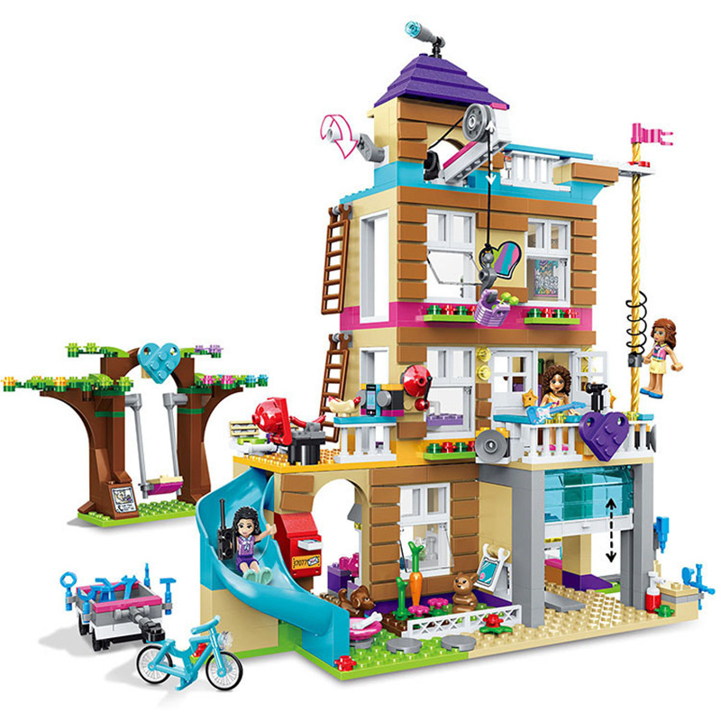 Compatible with lepining Friends Building Blocks Heartlake City Girl Mia's Villa Cottage Friendship Tree House 725pcs 1008
Compatible with lepining Friends Building Blocks Heartlake City Girl Mia's Villa Cottage Friendship Tree House 725pcs 1008