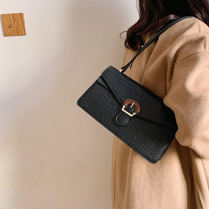 2021 Autumn and Winter New Trendy Wild One-shoulder Armpit Bag Fashion Lady Stone Pattern Western Style Messenger Bag Female, White
2021 Autumn and Winter New Trendy Wild One-shoulder Armpit Bag Fashion Lady Stone Pattern Western Style Messenger Bag Female, White