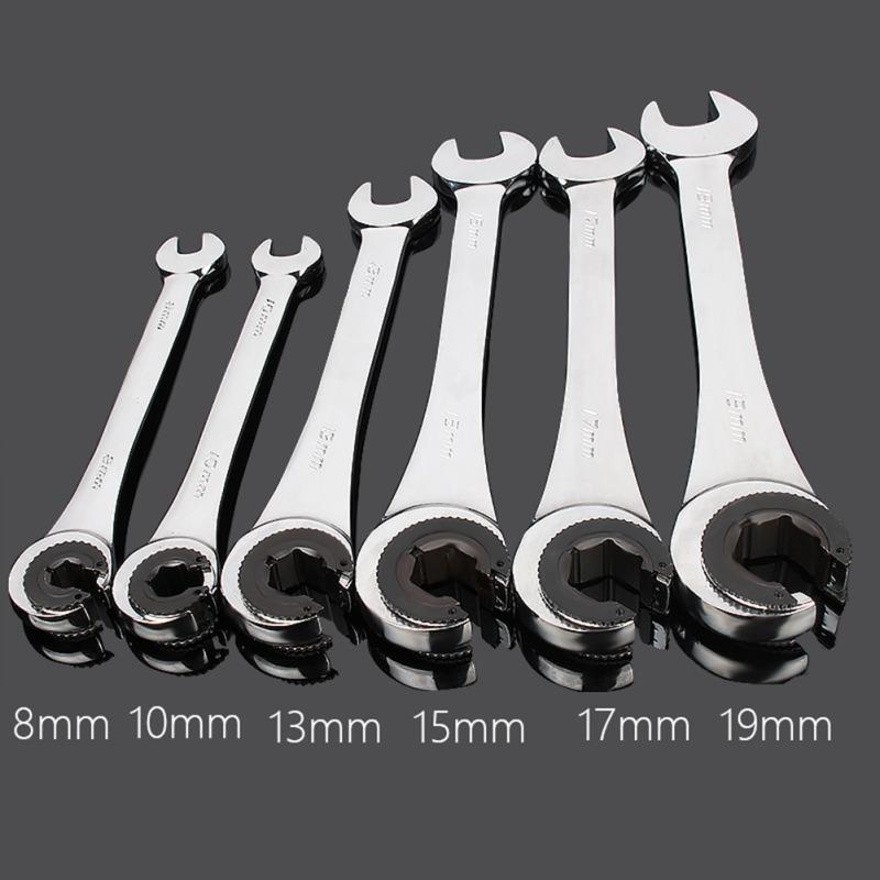 8-19 Mm Tubing Ratchet Combination Wrenches Set Skate Oil Spanners Hand Tools Gears Ring Wrench Set
8-19 Mm Tubing Ratchet Combination Wrenches Set Skate Oil Spanners Hand Tools Gears Ring Wrench Set