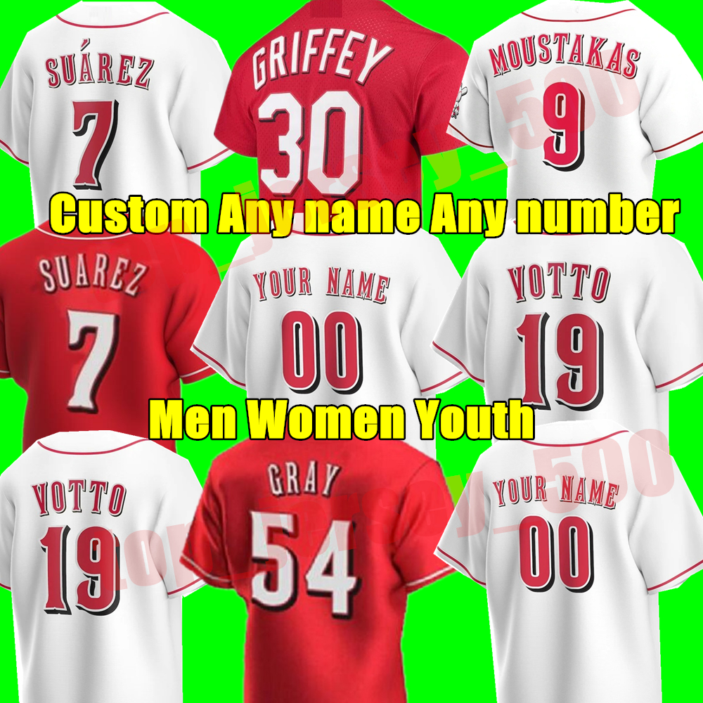 Men Women youth kids 19 Joey Votto Baseball jerseys Pedro Strop Reds Amir Garrett Scott Schebler Anthony DeSclafani Ken Griffey Jr. Eugenio Suarez Jersey, As shown in illustration
Men Women youth kids 19 Joey Votto Baseball jerseys Pedro Strop Reds Amir Garrett Scott Schebler Anthony DeSclafani Ken Griffey Jr. Eugenio Suarez Jersey, As shown in illustration