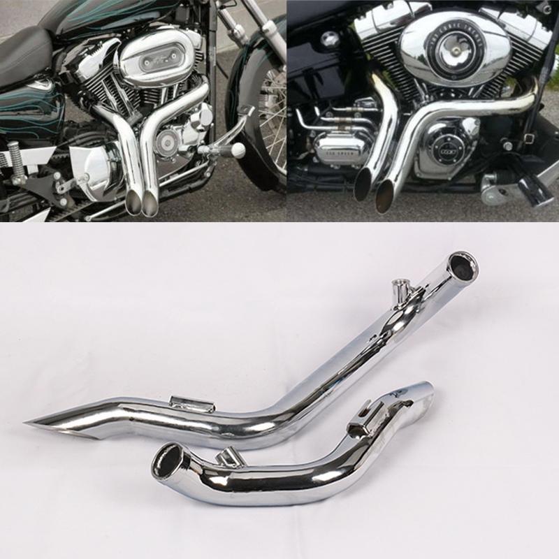 1.75" Motorcycle Steel Drag Pipe Exhaust For Softail Sportster 883 1200 Custom Forword Control Dyna Touring Electra Glide1 
1.75" Motorcycle Steel Drag Pipe Exhaust For Softail Sportster 883 1200 Custom Forword Control Dyna Touring Electra Glide1
