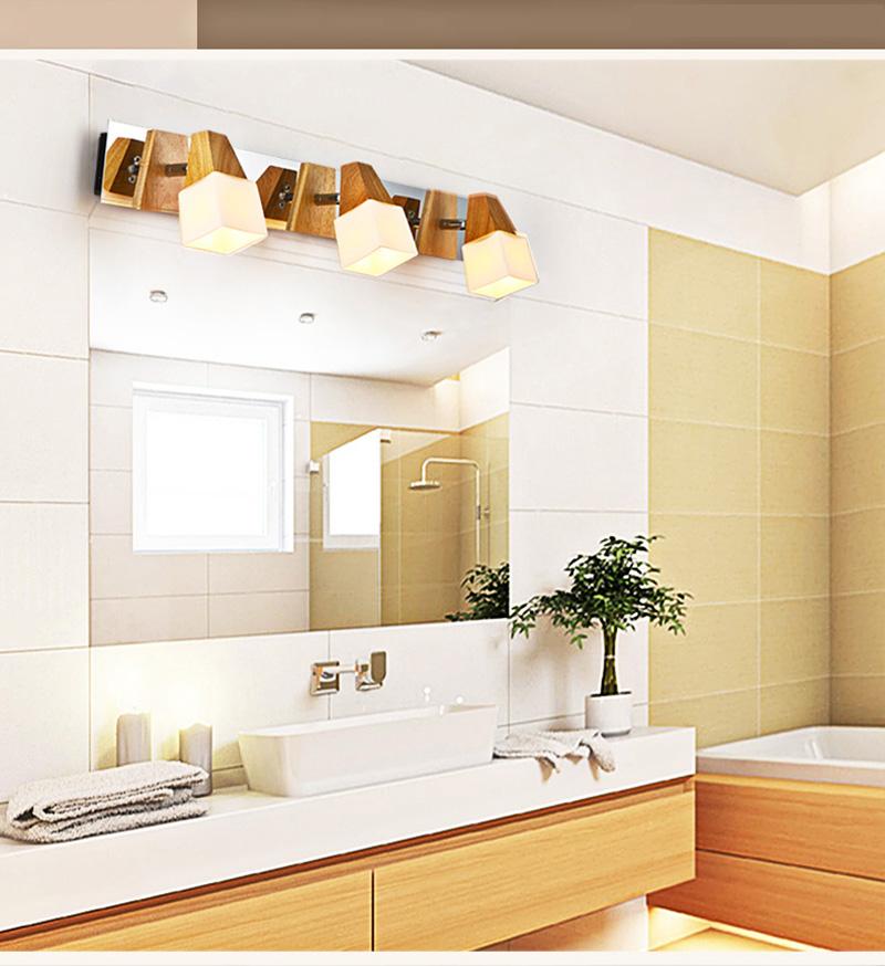 Nordic personality creative solid wood mirror headlamp wash bathroom dressing lamp fashionable led bedroom wooden wall lamp
Nordic personality creative solid wood mirror headlamp wash bathroom dressing lamp fashionable led bedroom wooden wall lamp