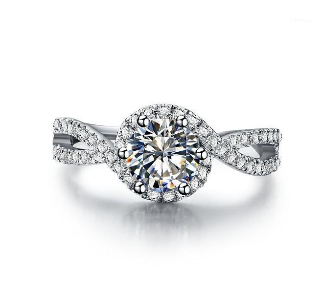 1Ct Solid Gold 585 Water ripples Torsion Arms Noble F Color Moissanite Anniversary Ring For Women Free Maintenance Service1
1Ct Solid Gold 585 Water ripples Torsion Arms Noble F Color Moissanite Anniversary Ring For Women Free Maintenance Service1