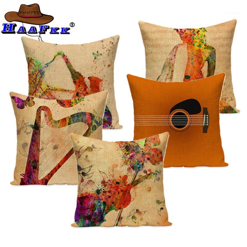 New Desigh Fashion Style Music Guitar Saxophone Print Cushion Decor Cojines Sofa Throw Pillow Case Printed Cotton Linen Square1, 11
New Desigh Fashion Style Music Guitar Saxophone Print Cushion Decor Cojines Sofa Throw Pillow Case Printed Cotton Linen Square1, 11