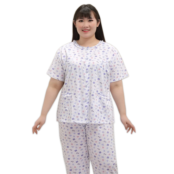 Short Sleeve Pants Joint 100% Cotton Girls'pajamas Fresh Floral Flower Pajamas 130 Kg More Size Wfb2, Blue 8875
Short Sleeve Pants Joint 100% Cotton Girls'pajamas Fresh Floral Flower Pajamas 130 Kg More Size Wfb2, Blue 8875