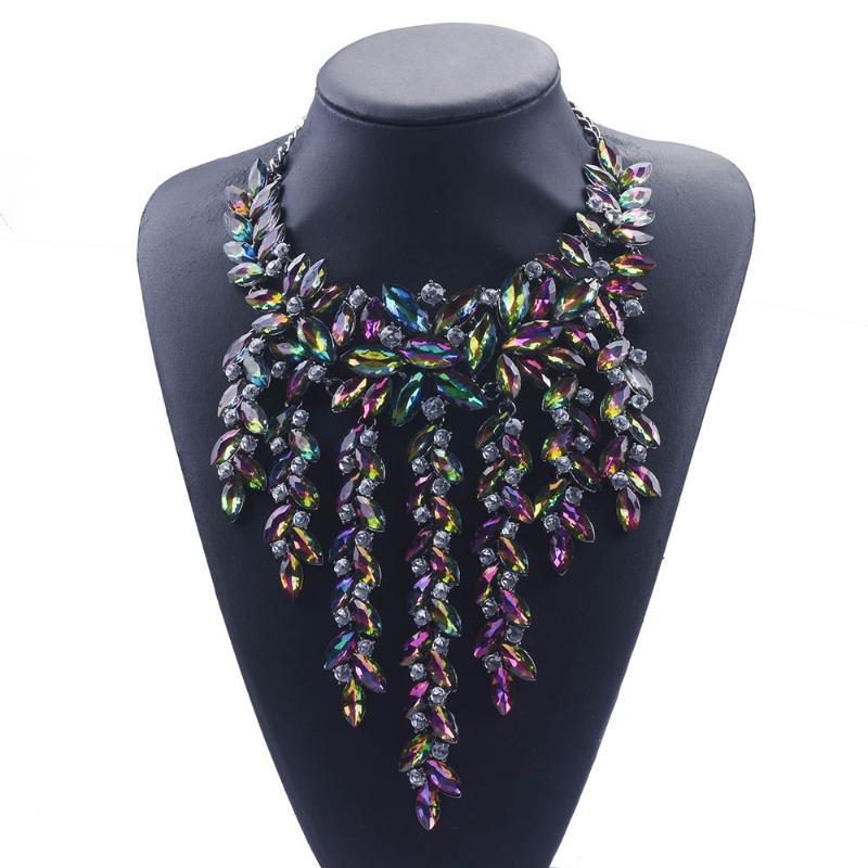 Luxury Multilayer Statement Maxi Necklace Big Gorgeous Crystal Pendant Choker Necklace Women Collares Largos Fashion Jewelry
Luxury Multilayer Statement Maxi Necklace Big Gorgeous Crystal Pendant Choker Necklace Women Collares Largos Fashion Jewelry