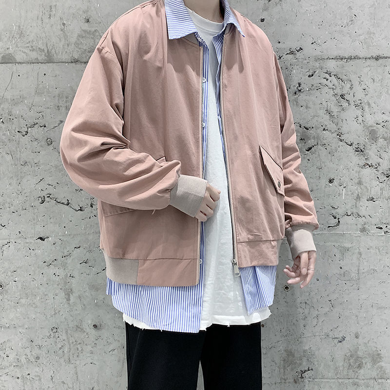 Jackets 2021 Men's Spring and New Fall Two Pieces Jacket Seam Young Coat Size M-5xl XZ7N, Pink
Jackets 2021 Men's Spring and New Fall Two Pieces Jacket Seam Young Coat Size M-5xl XZ7N, Pink