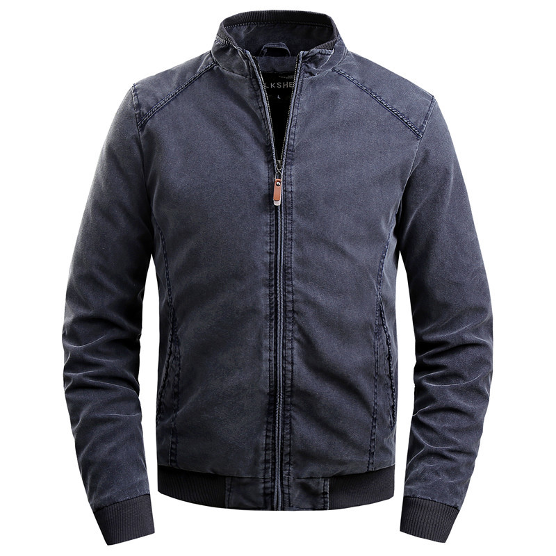 2020 New Plus Cotton Mens Jackets Stand Collar Simple Casual Men's Jacket Solid Color Warm Long Sleeve Autumn Winter Jaket Men, Coffee
2020 New Plus Cotton Mens Jackets Stand Collar Simple Casual Men's Jacket Solid Color Warm Long Sleeve Autumn Winter Jaket Men, Coffee