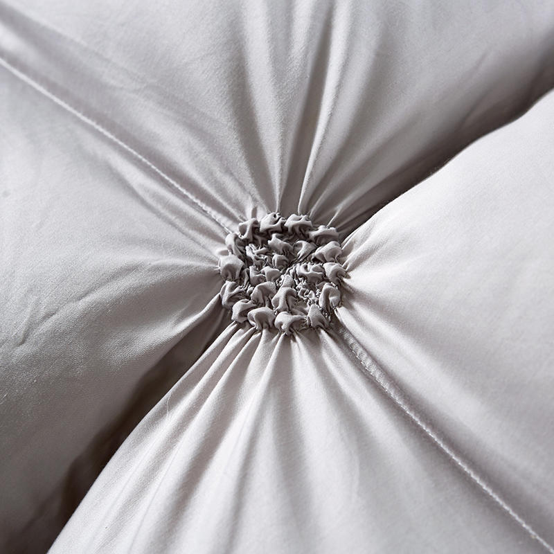 100%Goose Down White Grey Comforter Bedding set King Queen Full size Bed Quilt set Bedspread Duvet Throw Blanket edredon colcha LJ201016