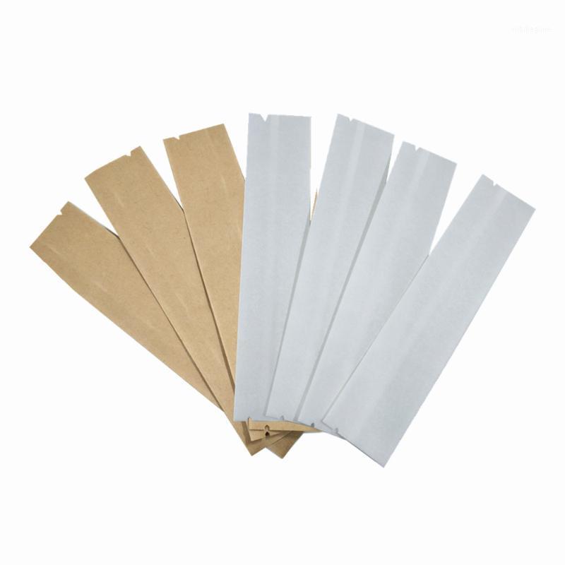100Pcs Brown White Kraft Paper Oil Proof Packing Bag Heat Sealable Open Top Milk Coffee Storage Pouches with Tear Notches1
100Pcs Brown White Kraft Paper Oil Proof Packing Bag Heat Sealable Open Top Milk Coffee Storage Pouches with Tear Notches1