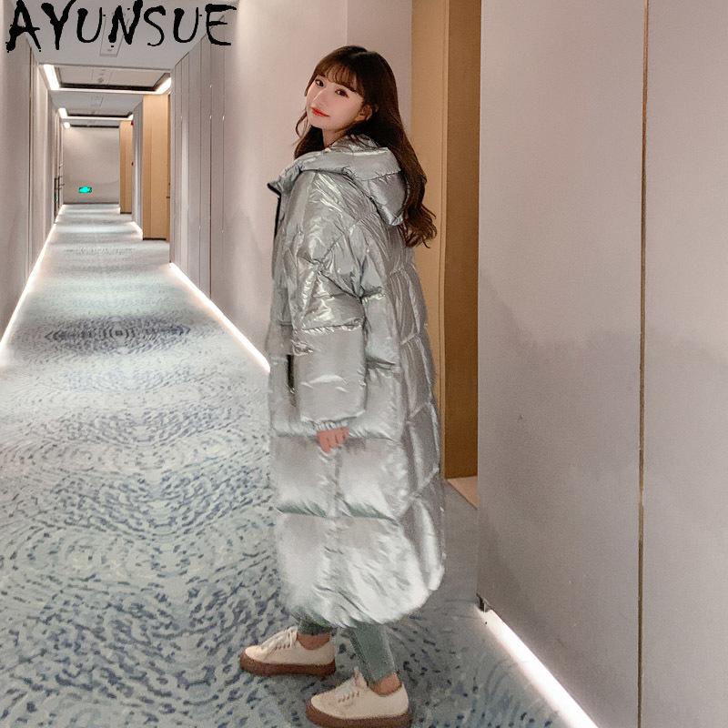 AYUNSUE Winter Jacket Women 2021 Fashion Oversize Down Cotton Jackets Long Coat Female Hooded Parkas Woman Clothing Veste Femme, Green
AYUNSUE Winter Jacket Women 2021 Fashion Oversize Down Cotton Jackets Long Coat Female Hooded Parkas Woman Clothing Veste Femme, Green