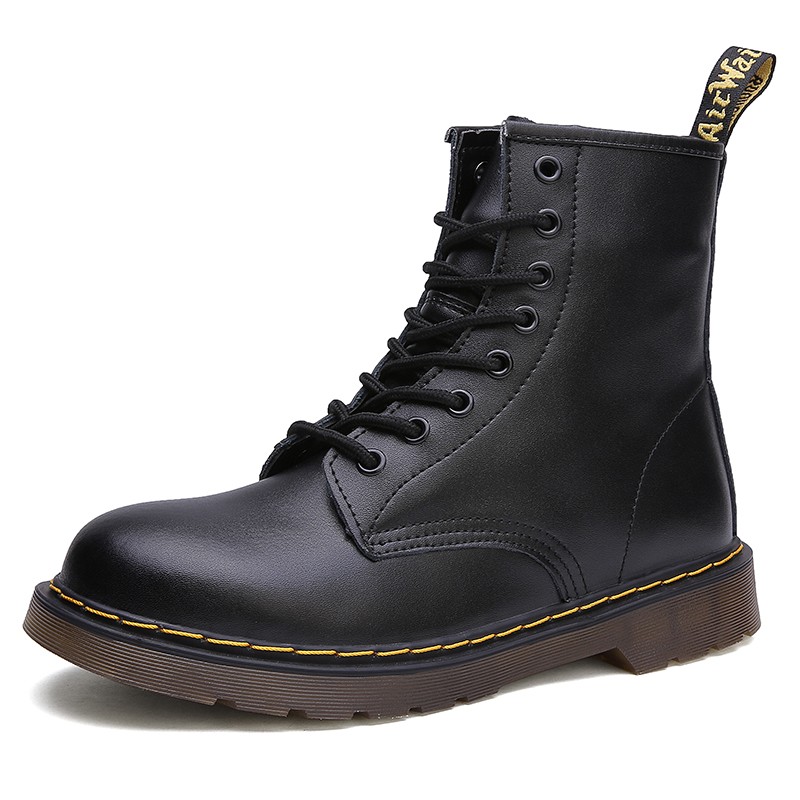 Coturno Men Martins Leather shoes High Top Fashion Winter Warm Snow shoes Dr. Motorcycle Boots black Couple Unisex boots
Coturno Men Martins Leather shoes High Top Fashion Winter Warm Snow shoes Dr. Motorcycle Boots black Couple Unisex boots