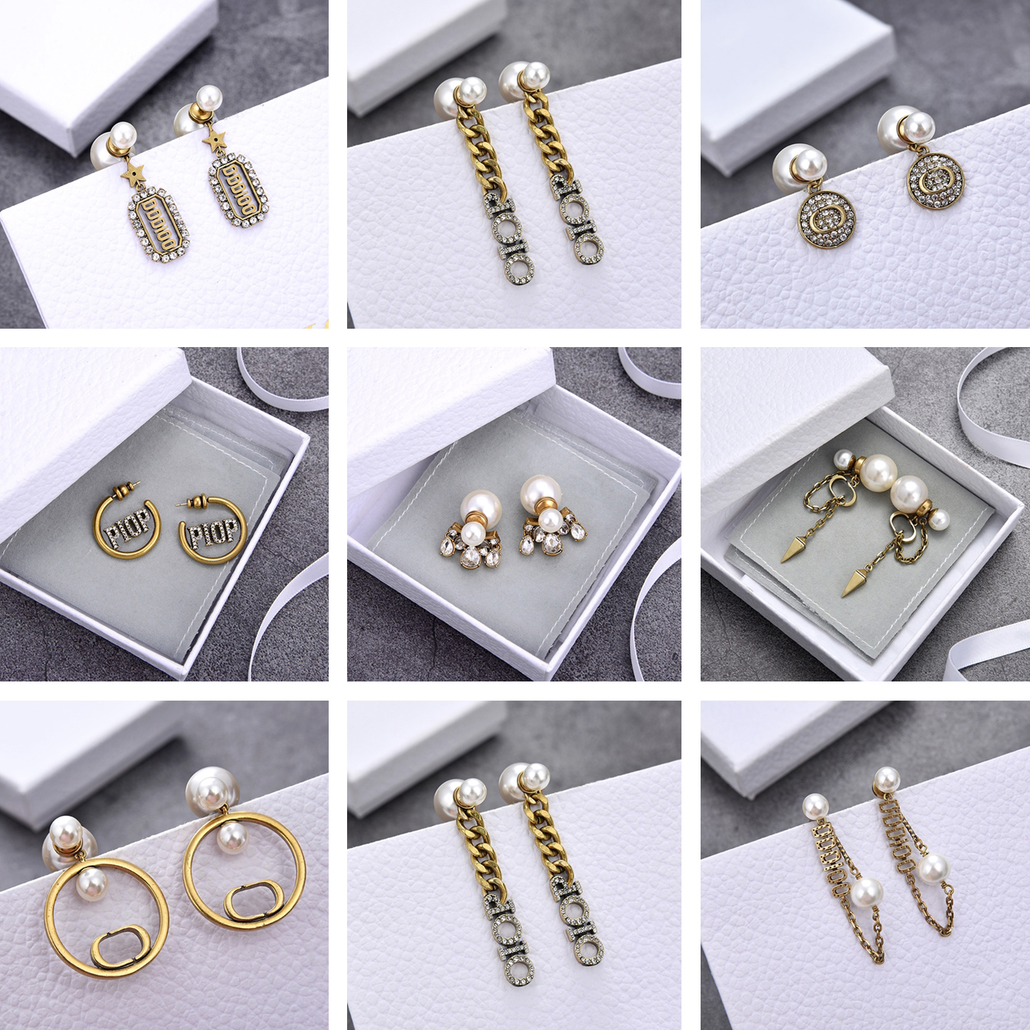 19 Styles Charm Stud Fashion Pearl Party Earring Womens Luxury Letter Earrings Bling Crystal Studs With Box
19 Styles Charm Stud Fashion Pearl Party Earring Womens Luxury Letter Earrings Bling Crystal Studs With Box