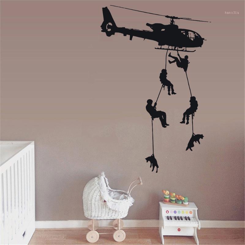 New Helicopter Army Sticker Adhesive Vinly Wall Art For Boys Bedroom Huge Marines Design Wall Stickers Home Decoration WL11911
New Helicopter Army Sticker Adhesive Vinly Wall Art For Boys Bedroom Huge Marines Design Wall Stickers Home Decoration WL11911