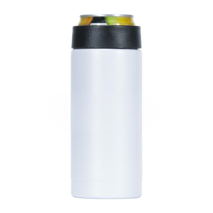 12oz Sublimation Can Tumblers Cooler 335ml DIY Heat Transfer Slim Straight Cup Insulator Stainless Steel Double Wall Beverage Cold Keeper SEA WAY EWF2365, White
12oz Sublimation Can Tumblers Cooler 335ml DIY Heat Transfer Slim Straight Cup Insulator Stainless Steel Double Wall Beverage Cold Keeper SEA WAY EWF2365, White