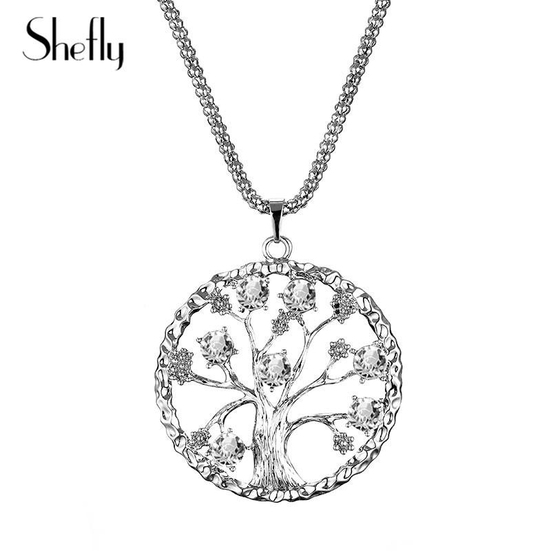 2020 New Vintage Tree Of Life Pendant Necklace Long Popcorn Chain Religion Crystal Women Necklace Jewelry Trendy
2020 New Vintage Tree Of Life Pendant Necklace Long Popcorn Chain Religion Crystal Women Necklace Jewelry Trendy