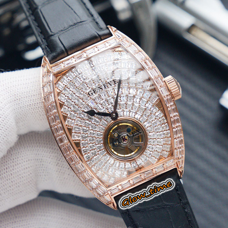 TWF V2 version MEN'S COLLECTION V 45 T D Automatic Mechanical Gypsophila Diamond Dial Mens Watch Rose Gold T-diamonds Case Iced Out Watches, Professional waterproof
TWF V2 version MEN'S COLLECTION V 45 T D Automatic Mechanical Gypsophila Diamond Dial Mens Watch Rose Gold T-diamonds Case Iced Out Watches, Professional waterproof