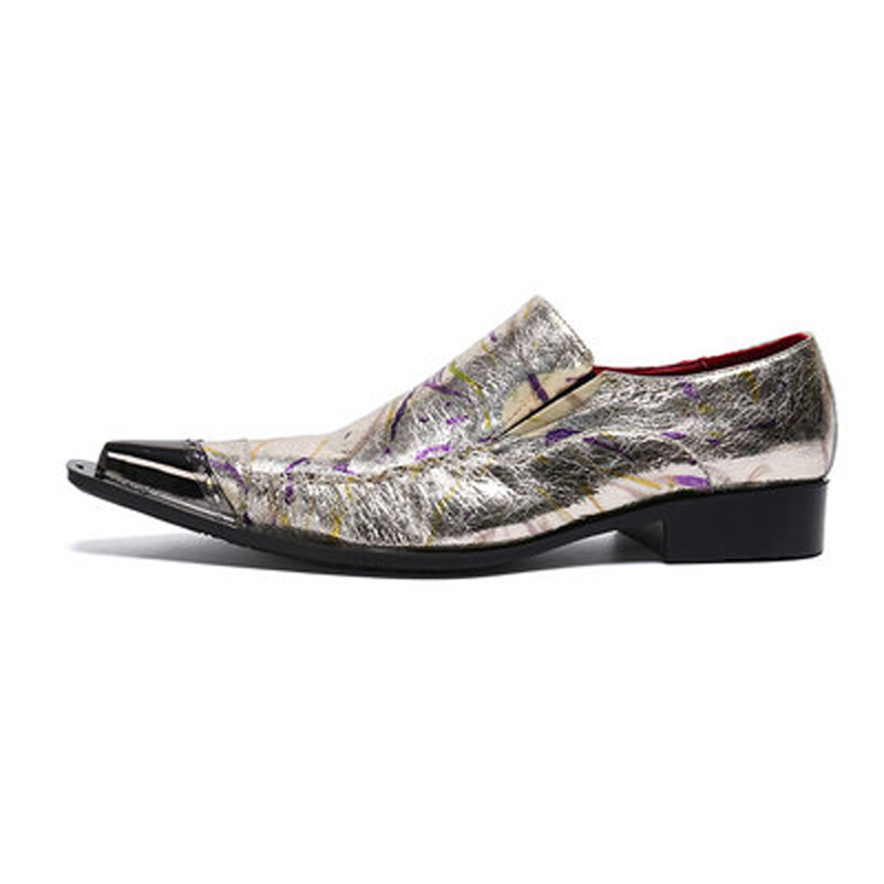 2020 Western Genuine Fashion to Metal Toe in Gold Wedding Leather Shoes Eu35-47-zapato 47g2, The picture
2020 Western Genuine Fashion to Metal Toe in Gold Wedding Leather Shoes Eu35-47-zapato 47g2, The picture
