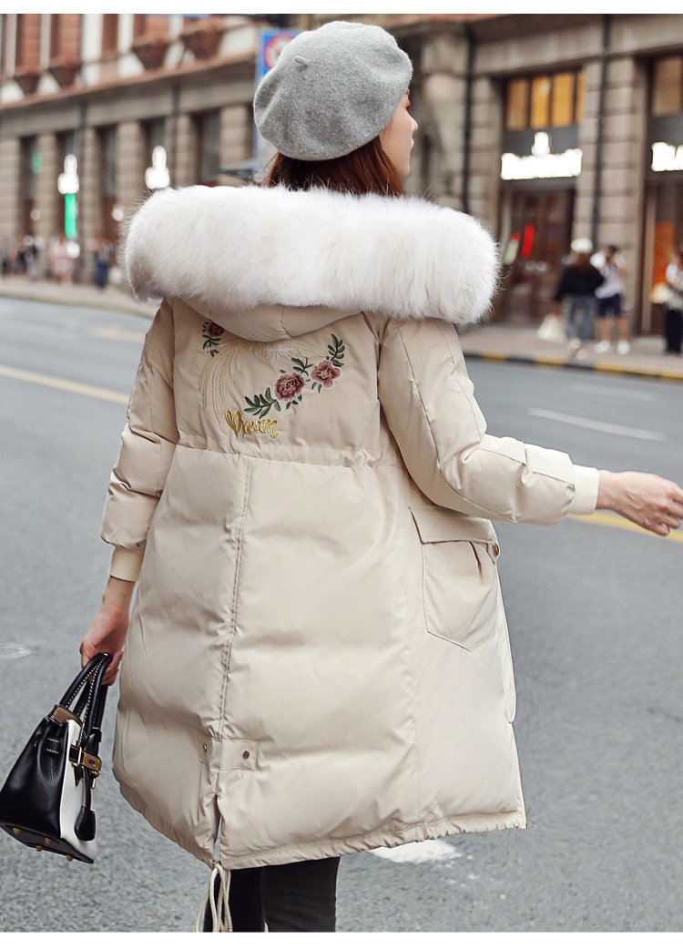 New Style Trendy Coat Women Winter Jacket Cotton Warm Coat Ladies Long Coats Parka 201017