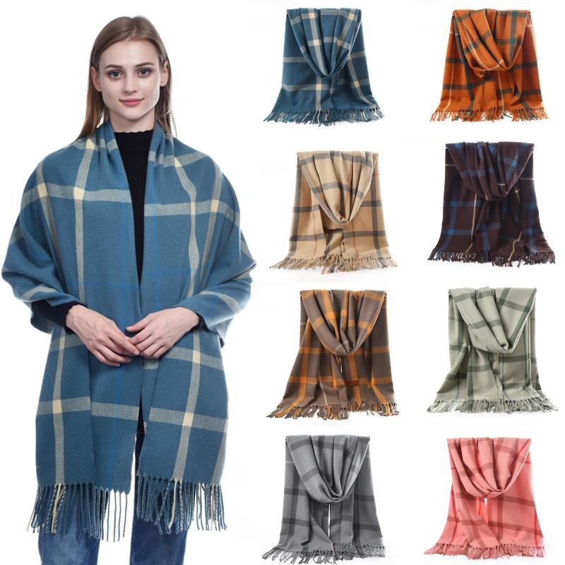 2021 new fashion Scottish style shawl Plaid long and wide scarf women's winter new wool and cashmere warm scarf women
2021 new fashion Scottish style shawl Plaid long and wide scarf women's winter new wool and cashmere warm scarf women