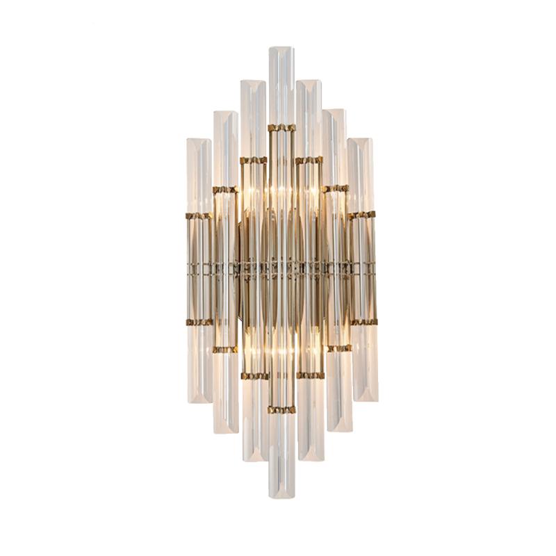 Postmodern creative crystal wall lamp living room bedroom bedside lamp hotel wall E14 glass lighting fixture
Postmodern creative crystal wall lamp living room bedroom bedside lamp hotel wall E14 glass lighting fixture