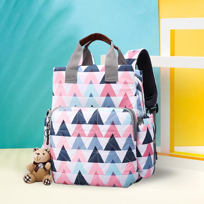 New Fashion Mommy Backpack Baby Diaper Bag Organizer Mum Bags Waterproof Nylon Lightweight Multi-functional Pockets Large Bag, Flower leaves
New Fashion Mommy Backpack Baby Diaper Bag Organizer Mum Bags Waterproof Nylon Lightweight Multi-functional Pockets Large Bag, Flower leaves