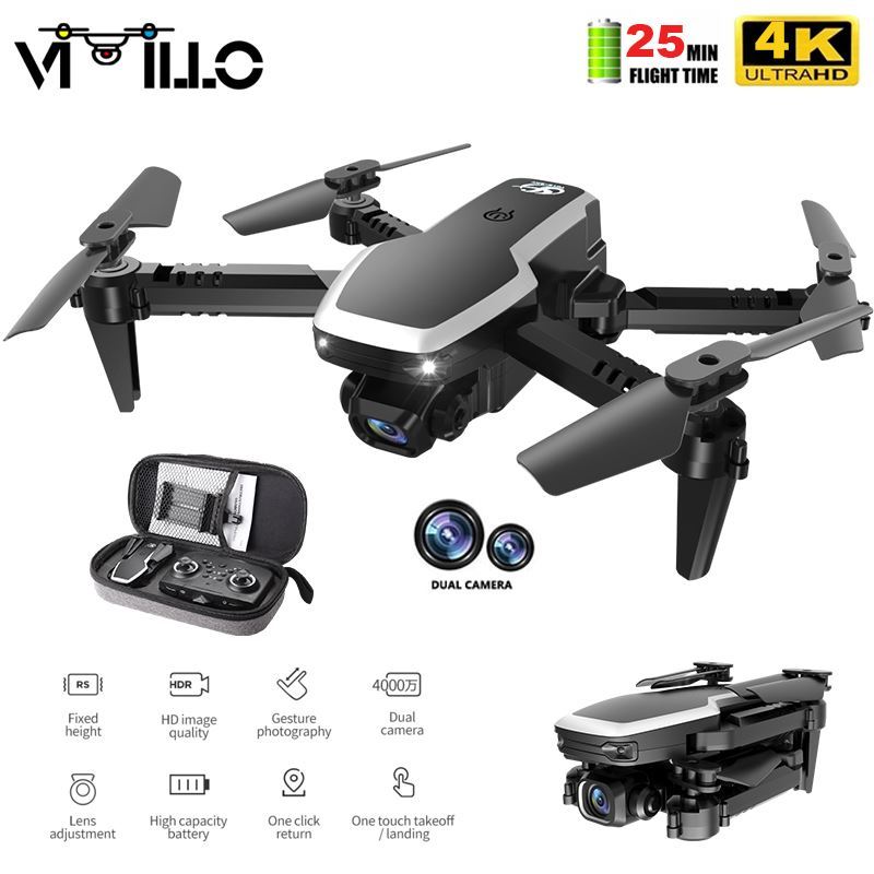 S171 Pro New Mini Drone With Dual Camera Wifi Fpv Drones Air Pressure Altitude Hold 4K 1080P Profenssional RC Quadcopter Dron
S171 Pro New Mini Drone With Dual Camera Wifi Fpv Drones Air Pressure Altitude Hold 4K 1080P Profenssional RC Quadcopter Dron