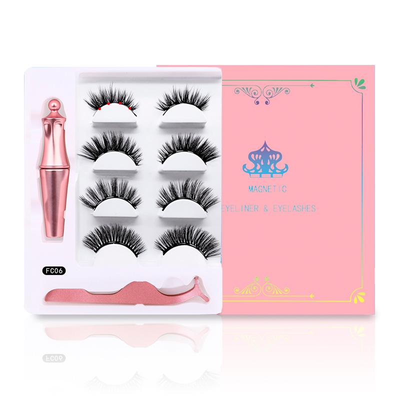 4pair Of 3D Magnetic Eyelashes Handmade Eyelashes Eye Makeup Extended False Eyelashe Repeated Use Magnetic Fake Eyelashe
4pair Of 3D Magnetic Eyelashes Handmade Eyelashes Eye Makeup Extended False Eyelashe Repeated Use Magnetic Fake Eyelashe