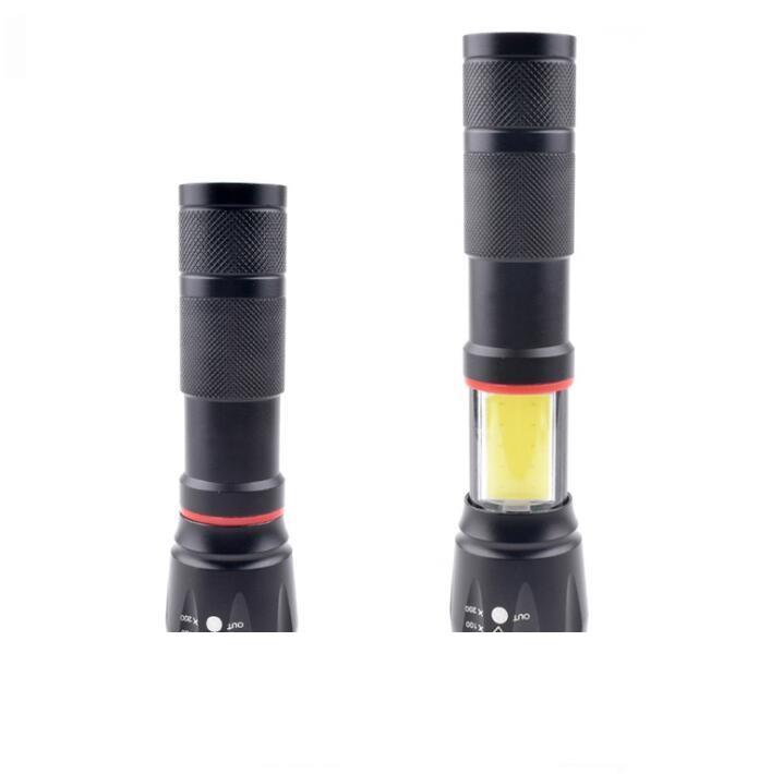 Multifunction Led flashlight 8000 Lumens CREE XML T6 L2 torch hidden COB design flashlight tail super magnet design
Multifunction Led flashlight 8000 Lumens CREE XML T6 L2 torch hidden COB design flashlight tail super magnet design