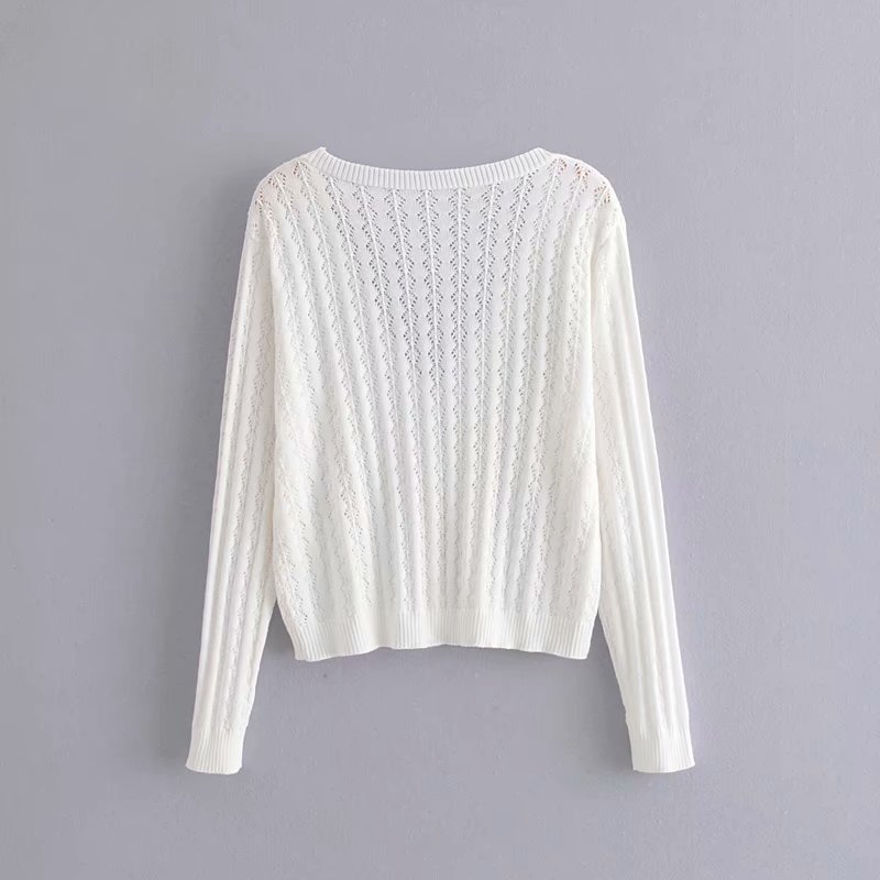 White pink cardigan kawaii cropped cardigan women knitted cropped sweater korean style women sweaters cute vintage sweater fall T200815