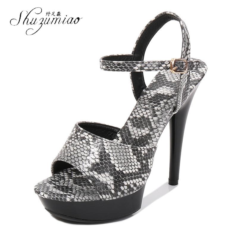 SHUZUMIAO Fashion Multicolor Snake Print Super High Heels Sandals Women Sexy Platform Peep Toes Buckle Strap Nightclub Shoes, 13cm yellow
SHUZUMIAO Fashion Multicolor Snake Print Super High Heels Sandals Women Sexy Platform Peep Toes Buckle Strap Nightclub Shoes, 13cm yellow