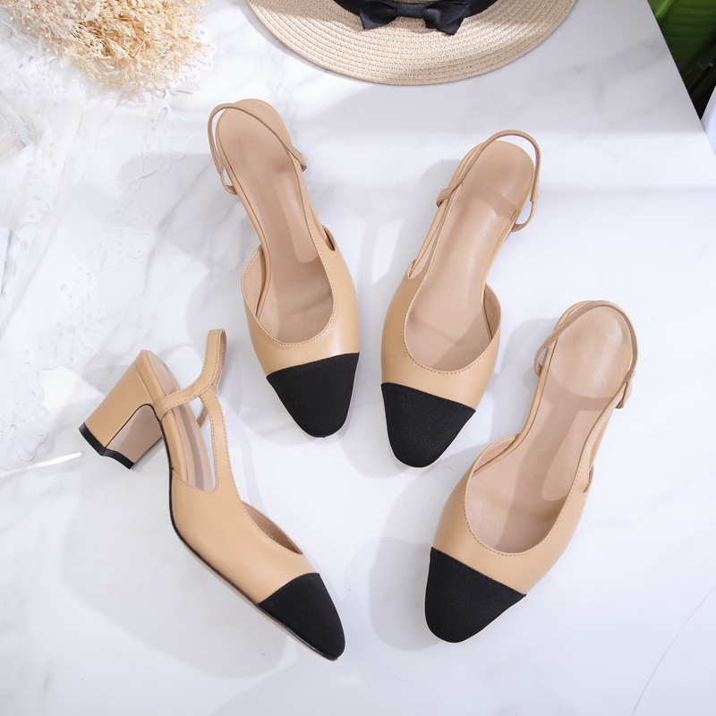 Leather Slippers Gladiator Women Sandals Beige Summer Office Shoes High Heels Back Strap Pump Casual Shoe Female Luxury Slide, Black
Leather Slippers Gladiator Women Sandals Beige Summer Office Shoes High Heels Back Strap Pump Casual Shoe Female Luxury Slide, Black