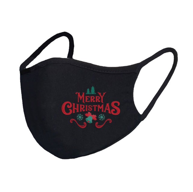 Black Christmas Decoration Party Mask Xmas Gifts Face Mask 2021 New Year Party Supplies 10 designs