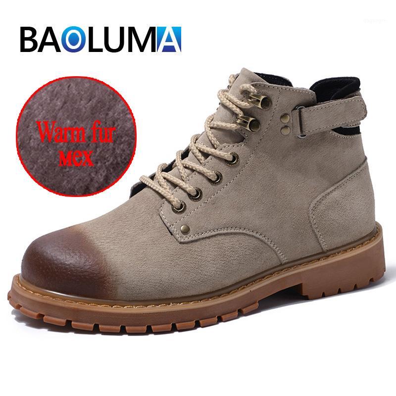 Brand Men's Snow Boots Retro Style Men's Boots Plush Warm Winter Outdoor Sneakers Men Fashion Winter Shoes Men1, Brown no fur
Brand Men's Snow Boots Retro Style Men's Boots Plush Warm Winter Outdoor Sneakers Men Fashion Winter Shoes Men1, Brown no fur