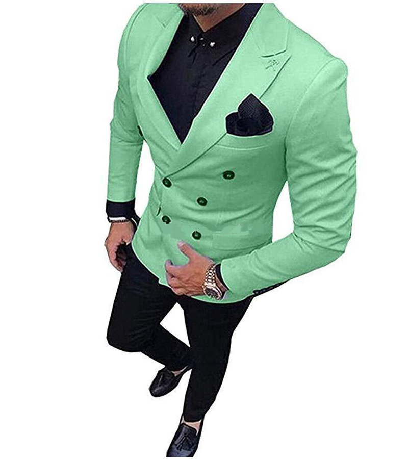 Double-Breasted tuxedos groom wedding men suits mens wedding suits tuxedo costumes de smoking pour hommes men(Jacket+Pants+Tie)