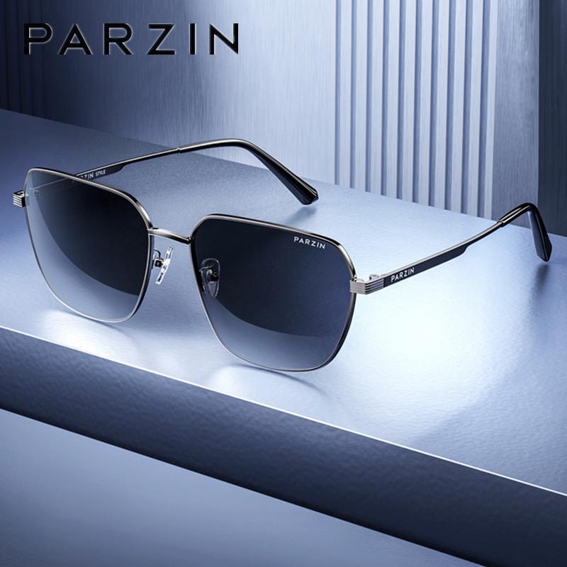 PARZIN Polarized Men Sunglasses Metal Big Frame Sun Glasses Nylon Lenses Driving Glasses New 8267
PARZIN Polarized Men Sunglasses Metal Big Frame Sun Glasses Nylon Lenses Driving Glasses New 8267
