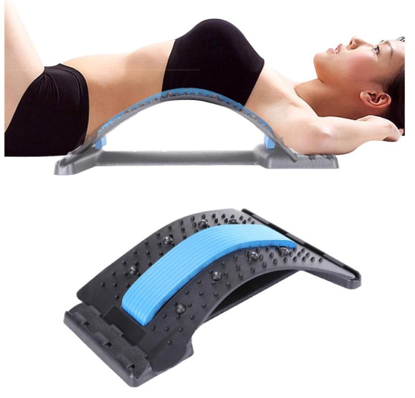 Back Stretch Equipment Magnetic Therapy Massager Magic Stretcher Fitness Lumbar Support Relaxation Spine Pain Relief Corrector 
Back Stretch Equipment Magnetic Therapy Massager Magic Stretcher Fitness Lumbar Support Relaxation Spine Pain Relief Corrector