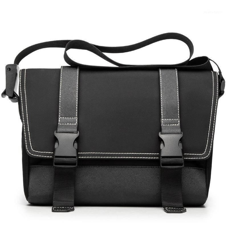 Shoulder bag men canvas messenger bag student shoulder casual1, Black
Shoulder bag men canvas messenger bag student shoulder casual1, Black