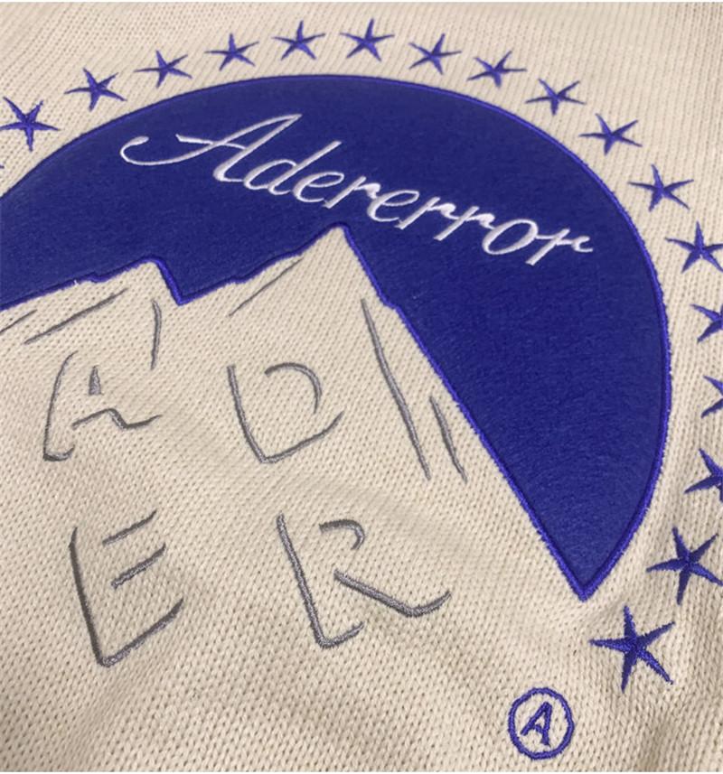 Men's Sweaters 2021 Winter Turtleneck Ader Error Sweater Men Woman High Quality Fashion Casual Company Logo Crewneck Adererror Sweatshirts