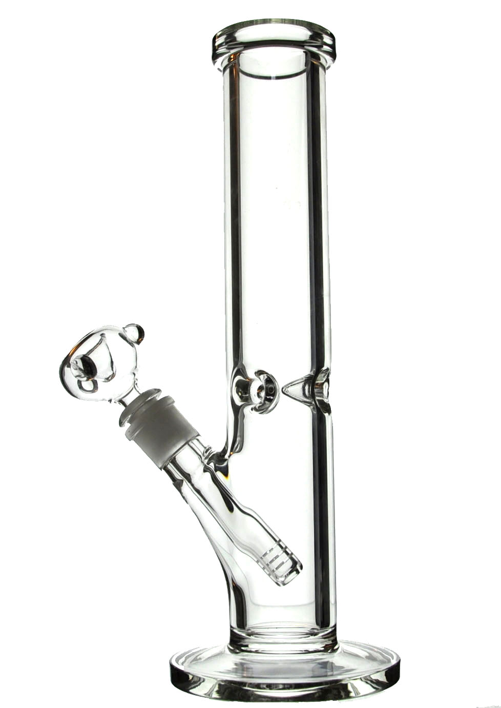8 to 18 Inch Glass Bong Straight Tube Rigs Dab Rig 14MM joint Smoking Water Pipes Turbine Percolator Assorted Color Glass Bongs