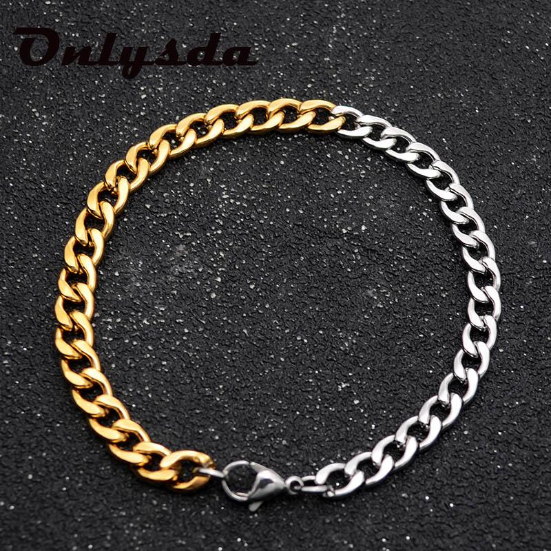 wholesale polishing stainless steel mens bracelet men male ball and cuban link chain on hand man's chain bracelets osl157
wholesale polishing stainless steel mens bracelet men male ball and cuban link chain on hand man's chain bracelets osl157