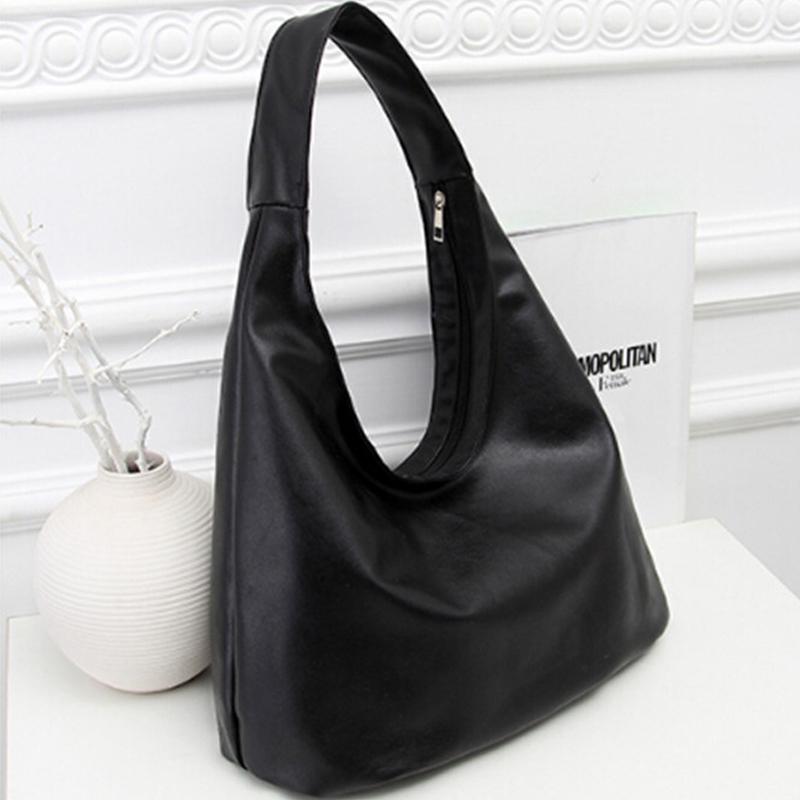 Brand Handbag Women Shoulder Bag Female Large Tote Bags Hobo Soft PU Leather Ladies Crossbody Messenger Bag Purse, Black type 1
Brand Handbag Women Shoulder Bag Female Large Tote Bags Hobo Soft PU Leather Ladies Crossbody Messenger Bag Purse, Black type 1
