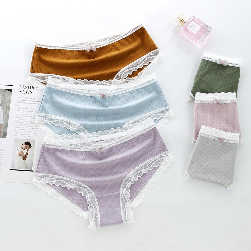 Modal underwear women's lace student briefs high elasticity breathable pants low waist ladies underwear sexi panti lingerie pink, Yellow 1pcs
Modal underwear women's lace student briefs high elasticity breathable pants low waist ladies underwear sexi panti lingerie pink, Yellow 1pcs