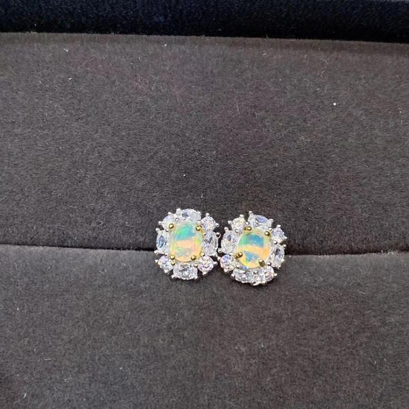 Elegant Birthday Gift Super Quality 100% Natural and real Opal Earring 925 sterling silver Fine jewelry
Elegant Birthday Gift Super Quality 100% Natural and real Opal Earring 925 sterling silver Fine jewelry