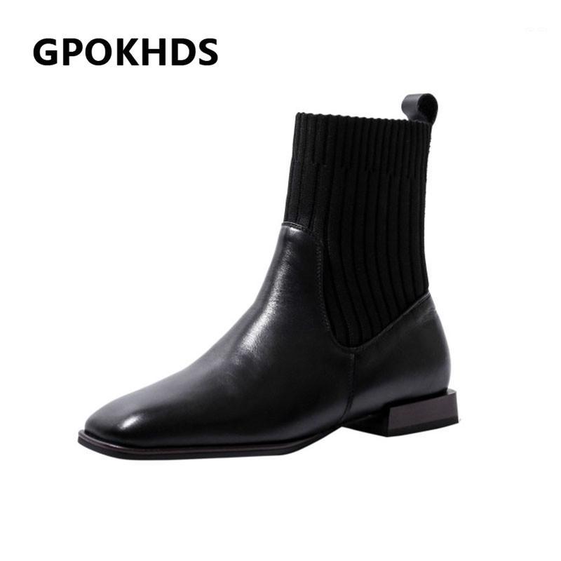 GPOKHDS 2021 women Ankle boots Cow leather Winter short plush Square Toe Low heels female Riding boots size 421, Black
GPOKHDS 2021 women Ankle boots Cow leather Winter short plush Square Toe Low heels female Riding boots size 421, Black
