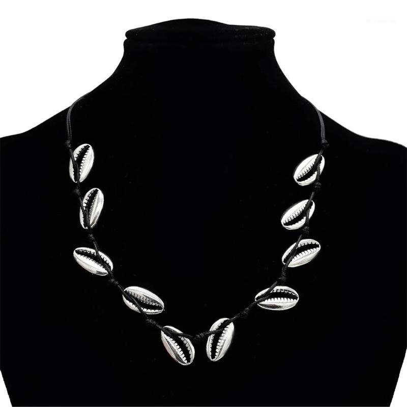 Fashion Simple Women Shells Necklaces Natural Sea Conch Braid Chain Choker Charms Jewelry Girl Friendship Jewelry Gifts1
Fashion Simple Women Shells Necklaces Natural Sea Conch Braid Chain Choker Charms Jewelry Girl Friendship Jewelry Gifts1