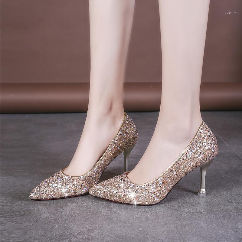 Plus Size Women Wedding Shoes Silver Bling High Heels Dress Shoes Gold Heels Pumps Glitter Bridal Shoe Woman zapatos mujer 7662L1, 8cm gold
Plus Size Women Wedding Shoes Silver Bling High Heels Dress Shoes Gold Heels Pumps Glitter Bridal Shoe Woman zapatos mujer 7662L1, 8cm gold