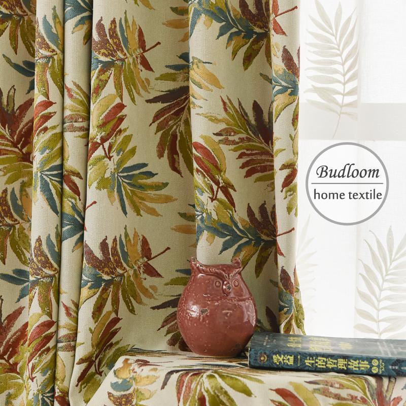 Mordern American style luxury yarn dyed jacquard curtain for bedroom colorful leaves curtains for livingroom thick window drapes1, Tulle
Mordern American style luxury yarn dyed jacquard curtain for bedroom colorful leaves curtains for livingroom thick window drapes1, Tulle